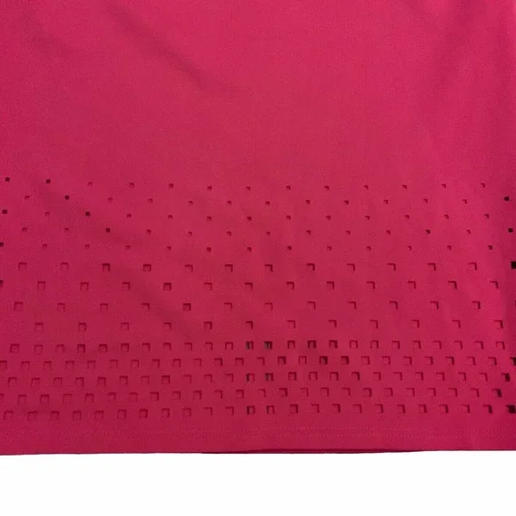 SPENSE Womens Pencil Skirt Size XL Pink Side Zip - Picture 3 of 6